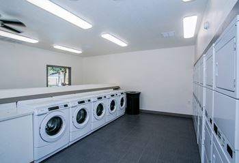 The vistas apartment homes on-site laundry facilities